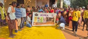 Community members participating in ASRRA superstition awareness discussion in Jajpur