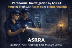 Paranormal investigation by ASRRA using a rational and scientific approach to build trust and reduce fear